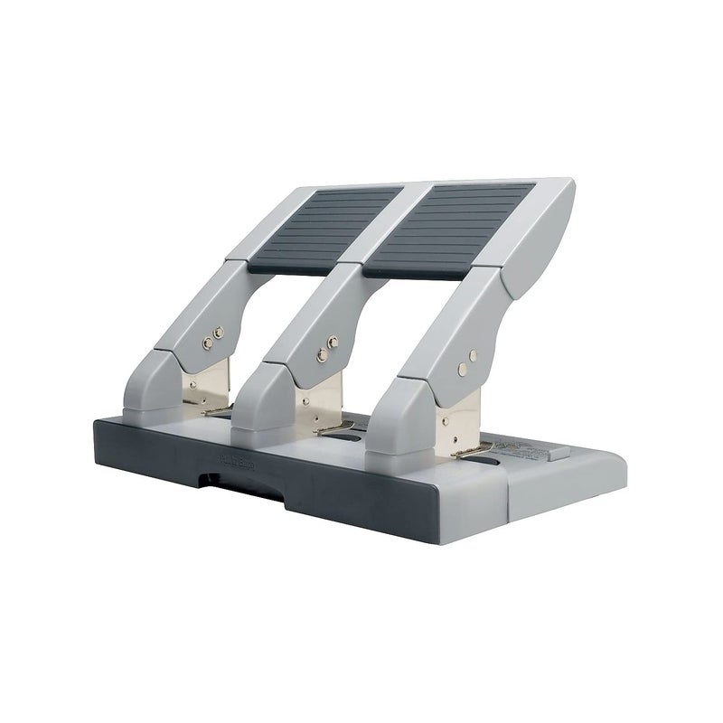 Swingline 3 Hole Punch Heavy Duty, 75 Sheet Capacity Three Hole Puncher 3 Ring, Paper Punch, Gray (74550) - Image 5